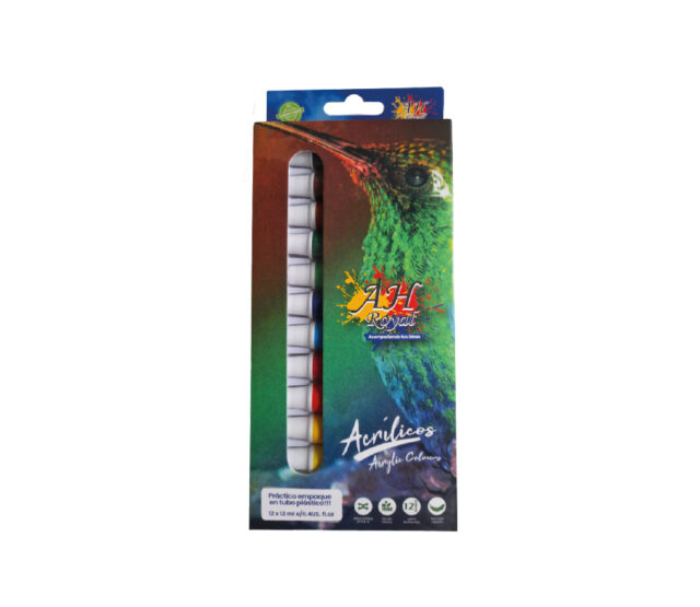 Acrílicos AH Royal Display X12 colores