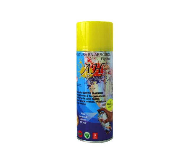 Pintura en aerosol AH Royal Amarillo arte