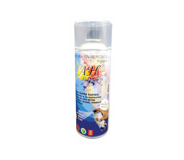 Pintura en aerosol AH Royal Transparente brillante