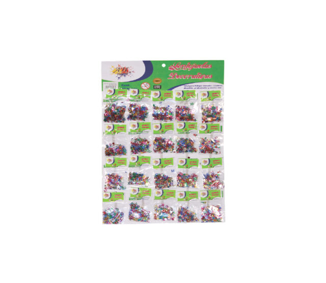 Lentejuelas AH Royal letras set x20 unds
