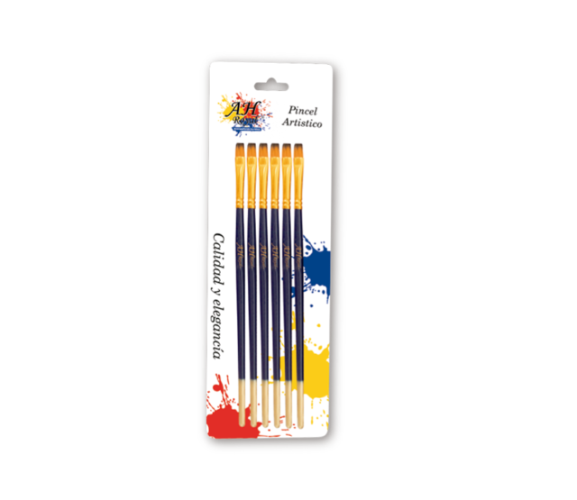 Pincel AH ROYAL Plano No. 4 x 6 Display x10