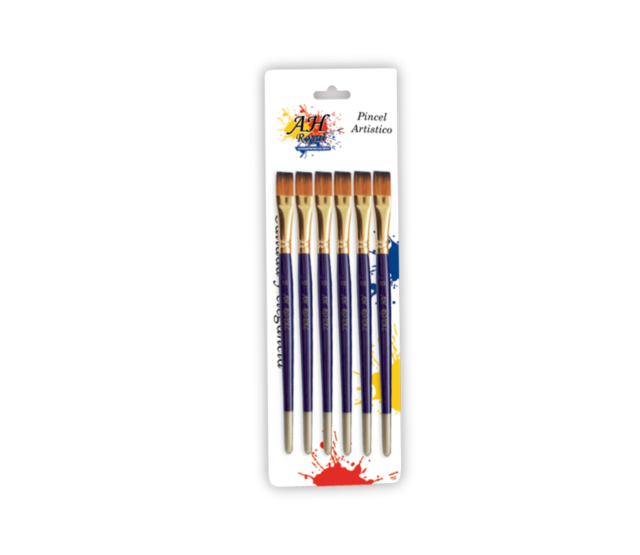Pincel AH ROYAL Plano No. 10 x 6 Displey x10