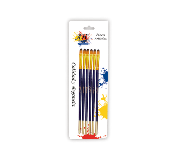 Pincel AH ROYAL Lengua De Gato No. 5 x6 Display x 10