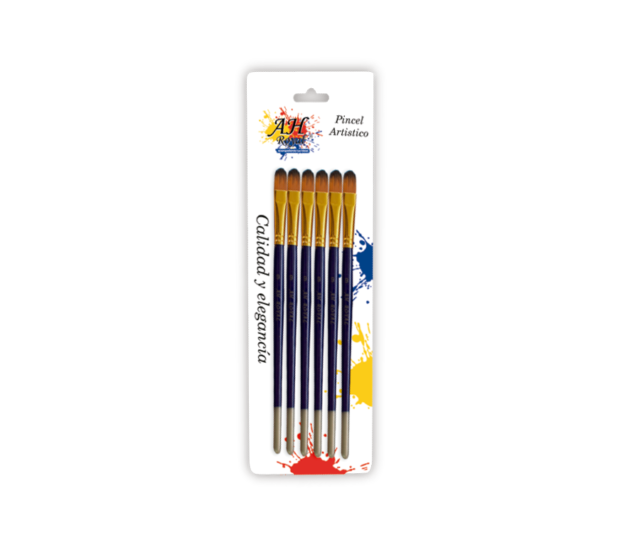 Pincel AH ROYAL Lengua De Gato No.9 x6 Display x10