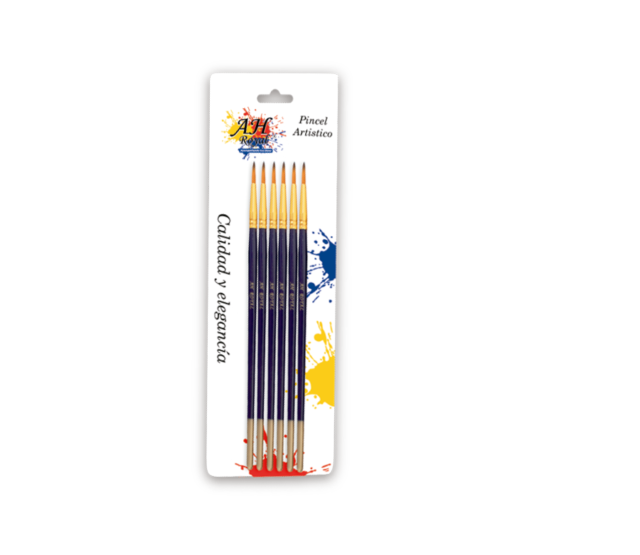 Pincel AH ROYAL Redondo No.5 x6 Displey x10