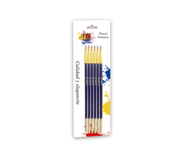 Pincel AH ROYAL Redondo No.9 x6 Display x10
