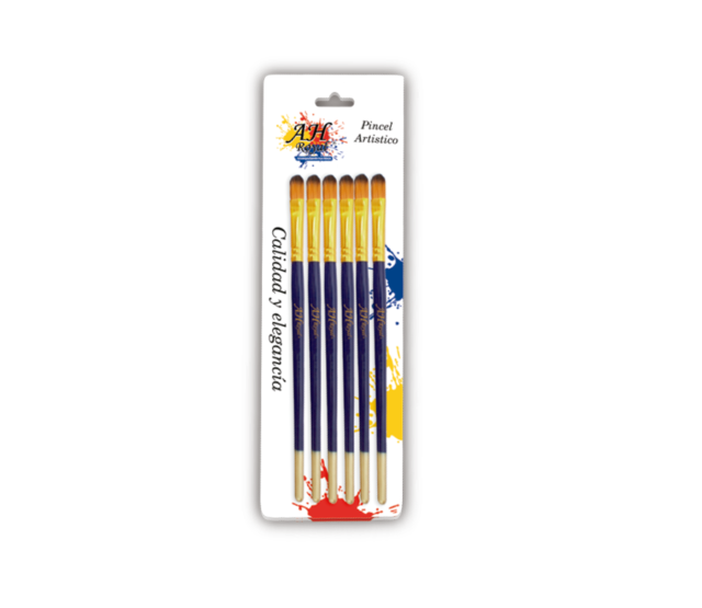 Pincel AH ROYAL Lengua De Gato No. 11 x6