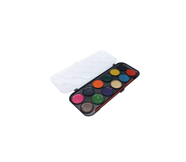 Paleta x12 colores oscuros -caja x288