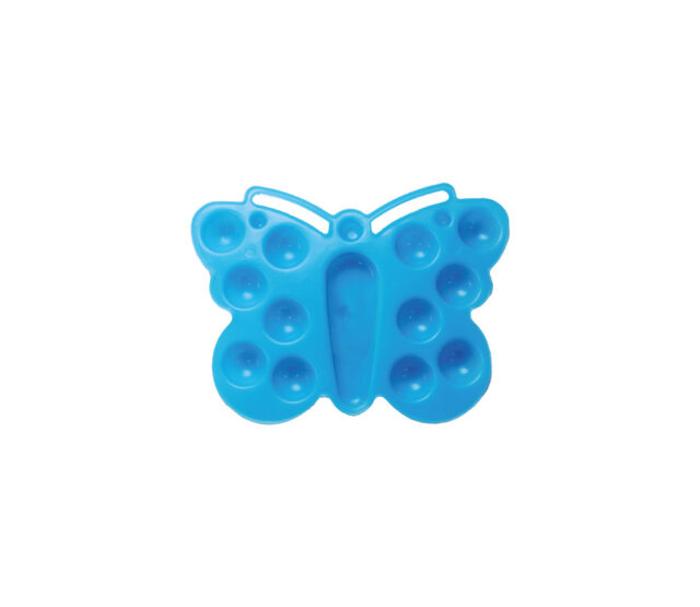 Paleta plástica mariposa de colores